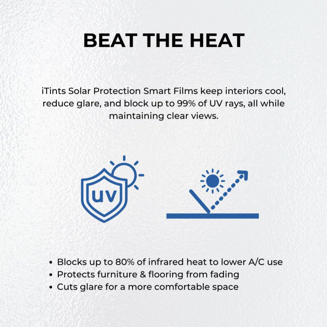 iTints Solar Protection Window Film (Non Electric)