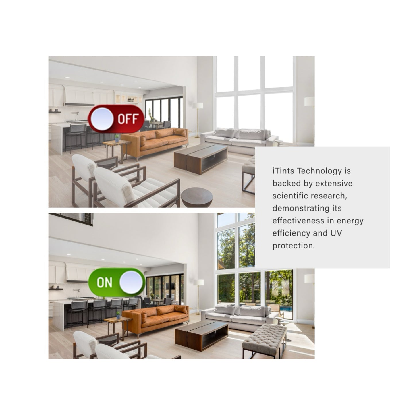 iTints® Personal Demo Kit - Dynamic Privacy & Solar Control