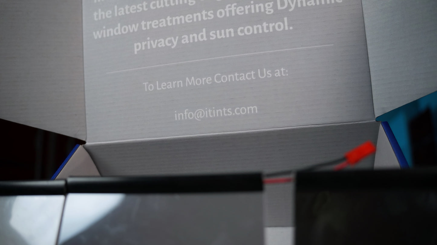 iTints® Authorized Dealer Training Kit - Dynamic Privacy & Solar Control