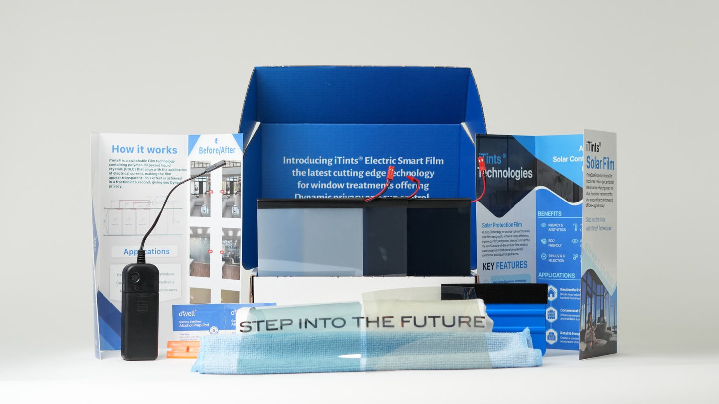 iTints® Personal Demo Kit - Dynamic Privacy & Solar Control